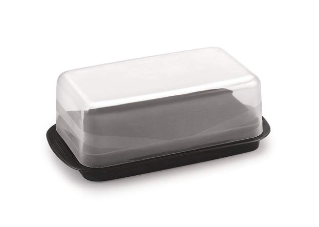 Picture of Butter Dish With Lid, Plastic Butter Dish With Covers Butter Keeper