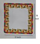 Picture of Wedding Handwork Cotton Kutchi Work Kanku Pagla Rumal (1Ps/Squre)