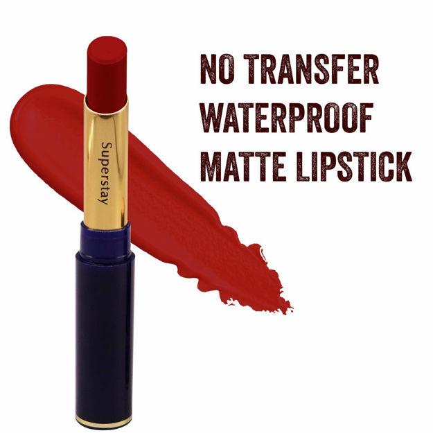 Picture of Cvb Lm-206 Superstay No Transfer Matte Lipstick, Waterproof (703 Opera