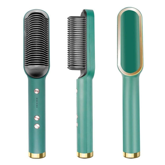 Picture of Electric Hair Straightener Comb Brush For Men & Women & Girls