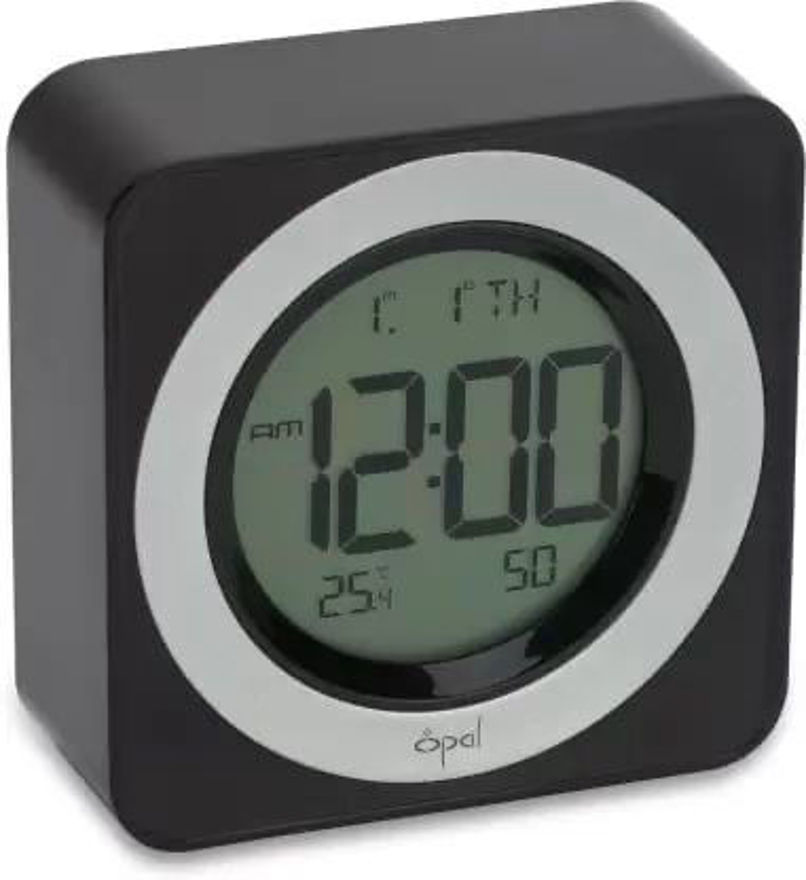 Picture of Plastic Digital Voice Control Smart Backlight Battery Operated Clock